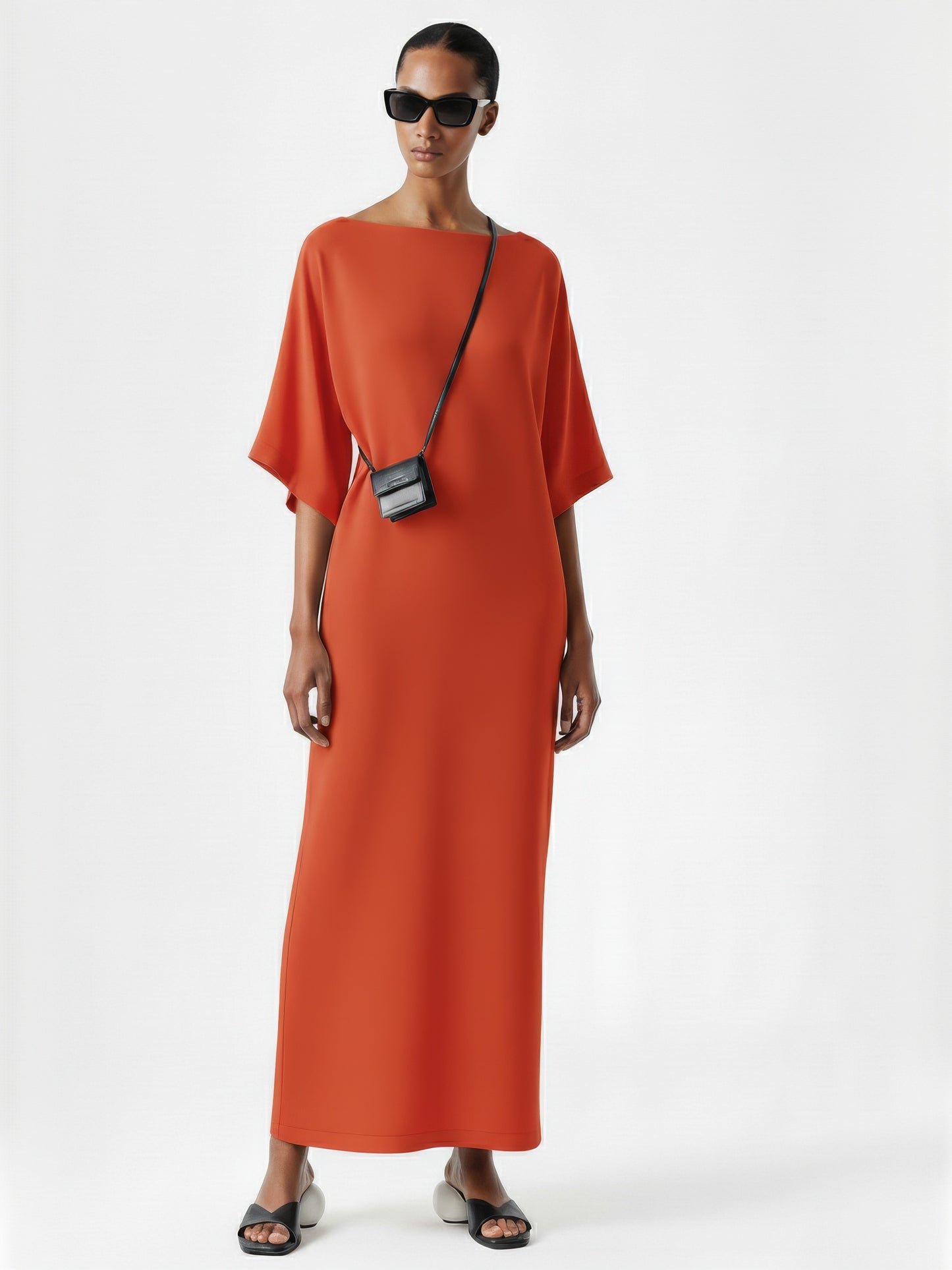 Maxi Sleeve Box Dress