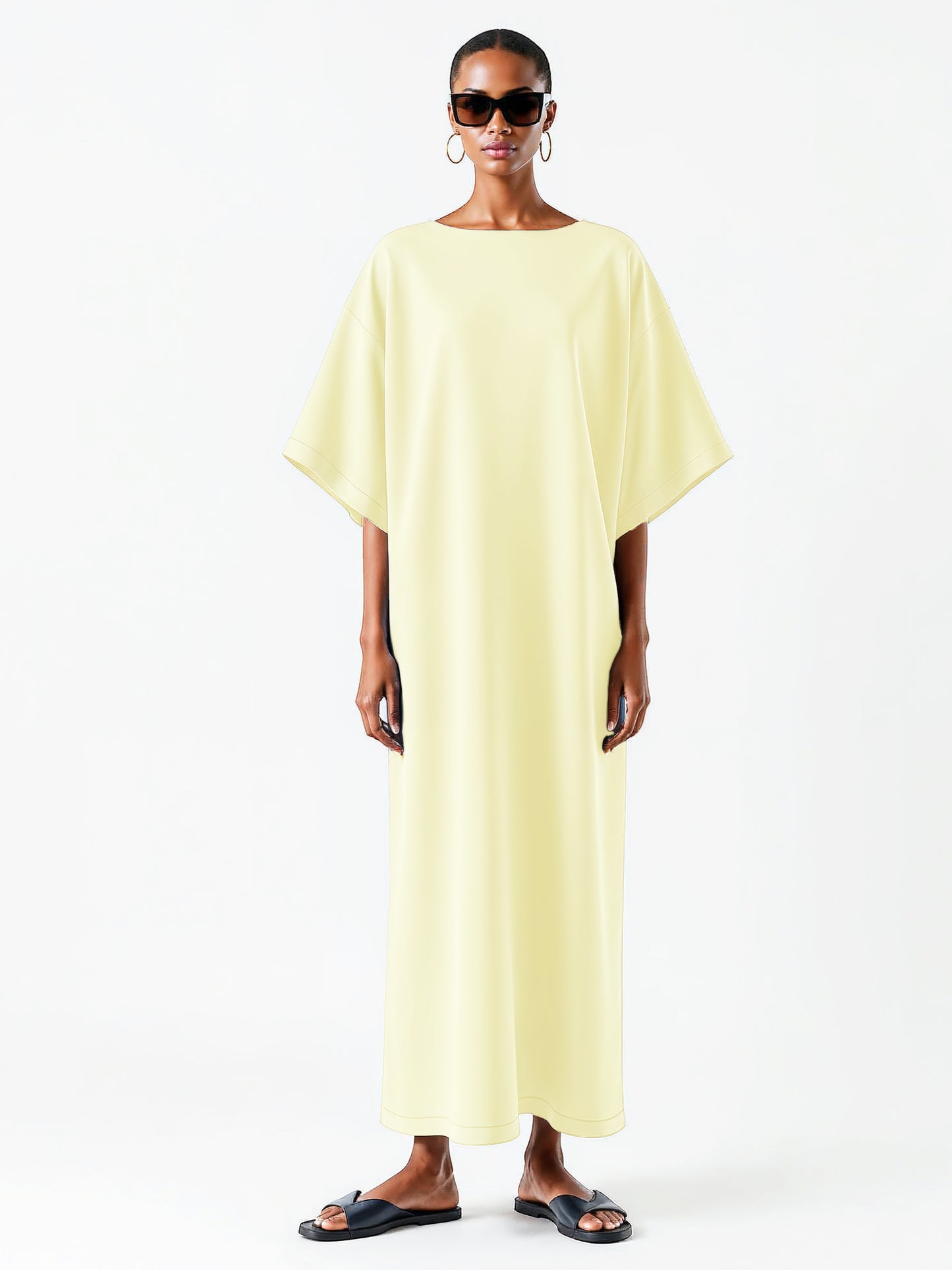 Maxi Sleeve Box Dress
