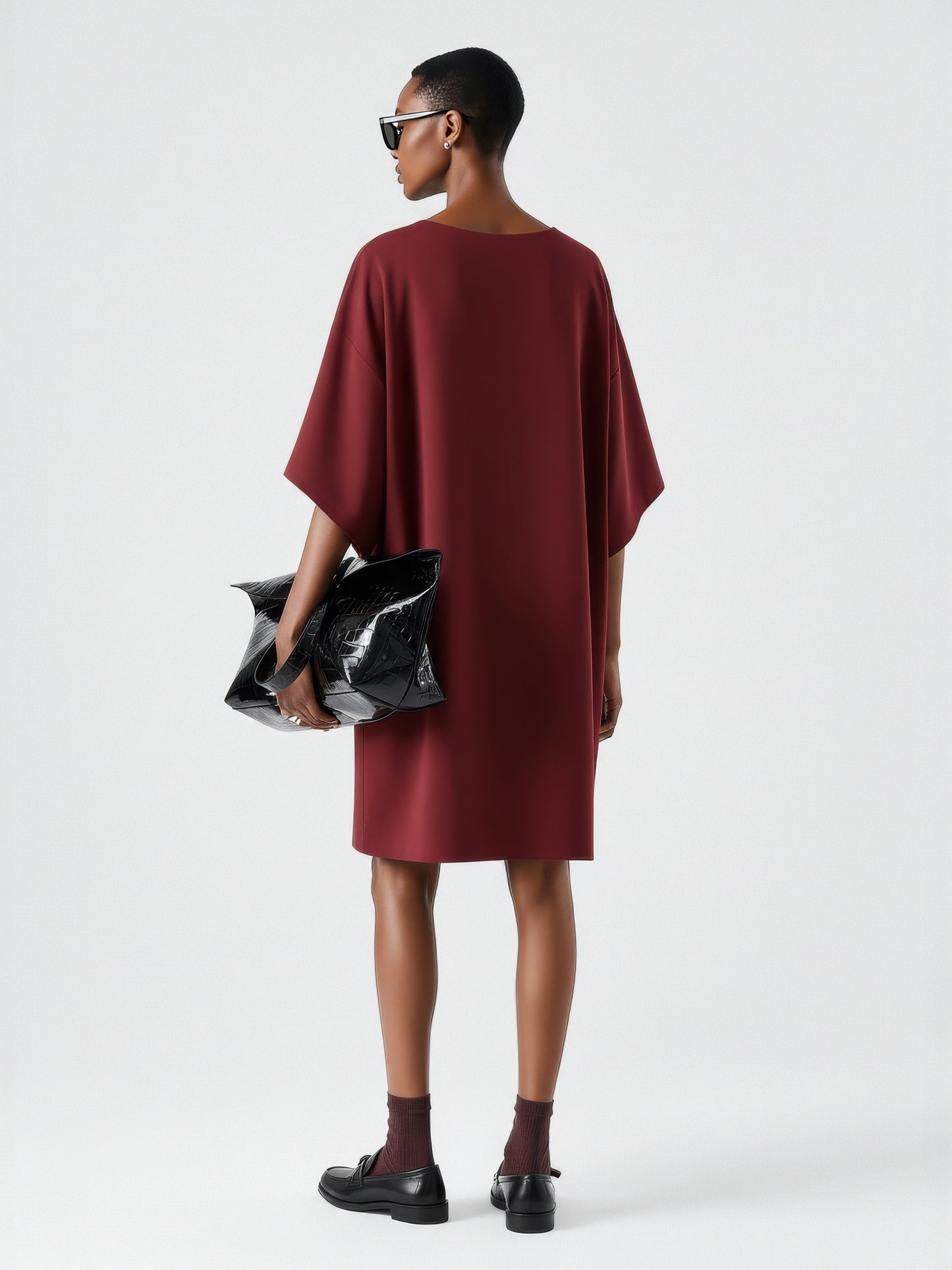 Short Sleeve Box Dress