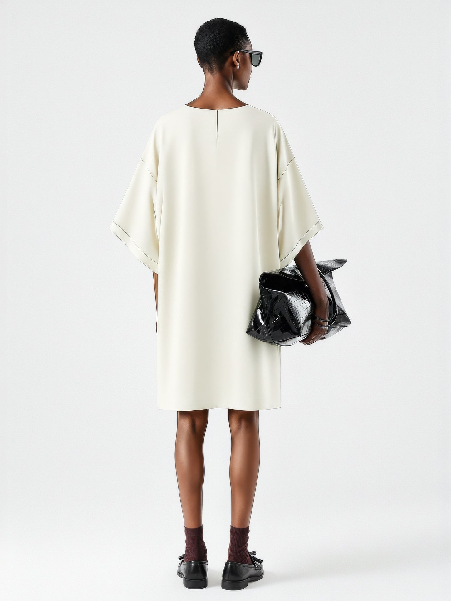 Short Sleeve Box Dress