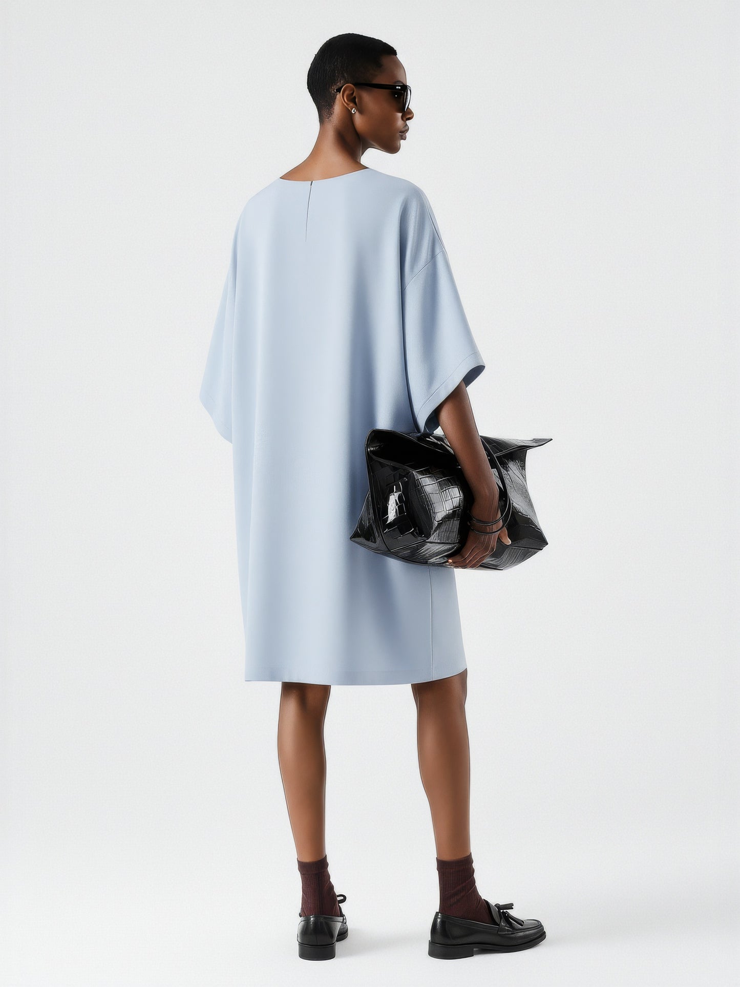 Short Sleeve Box Dress
