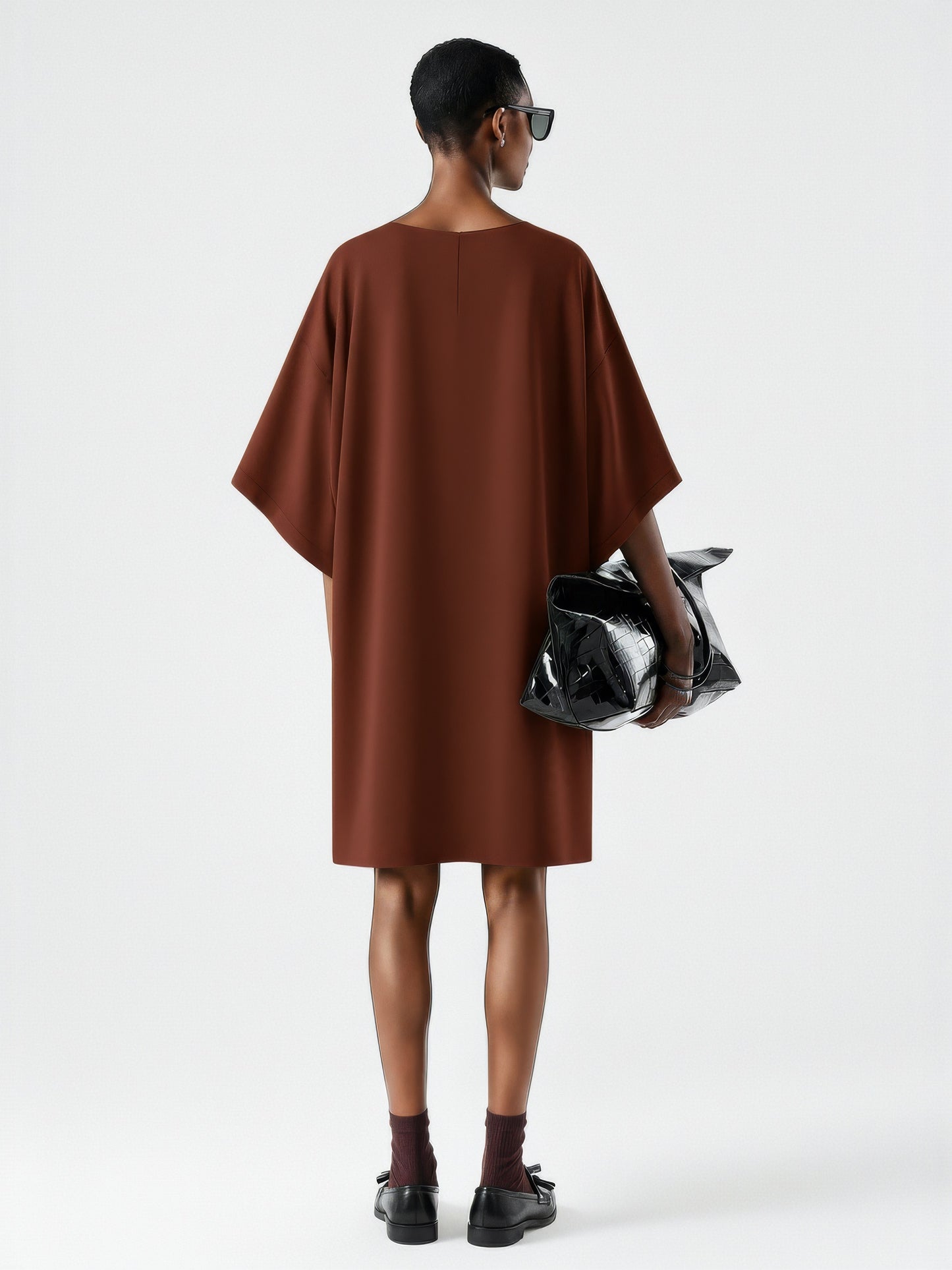 Short Sleeve Box Dress