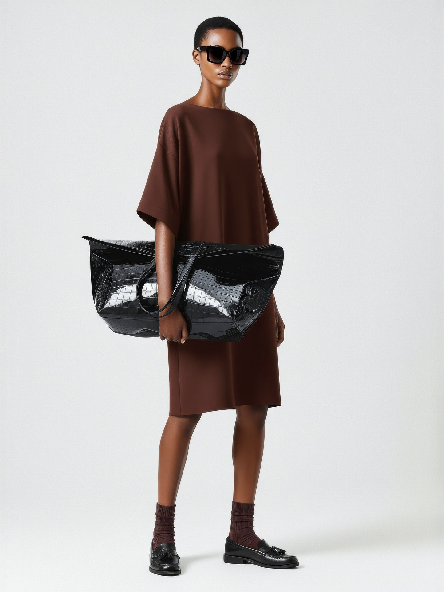Short Sleeve Box Dress