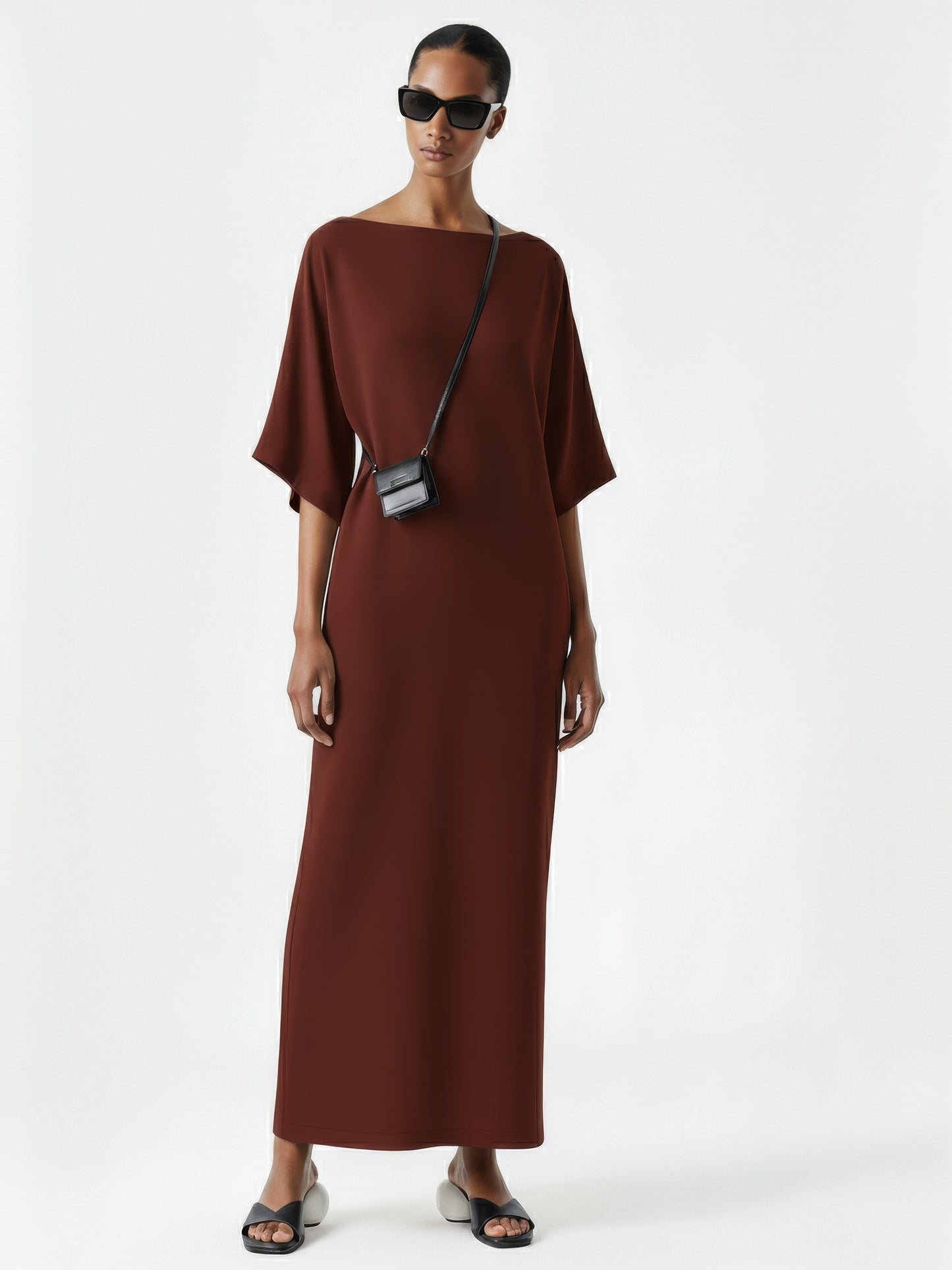 Maxi Sleeve Box Dress Gryning Maxi Sleeve Box Dress Gryning