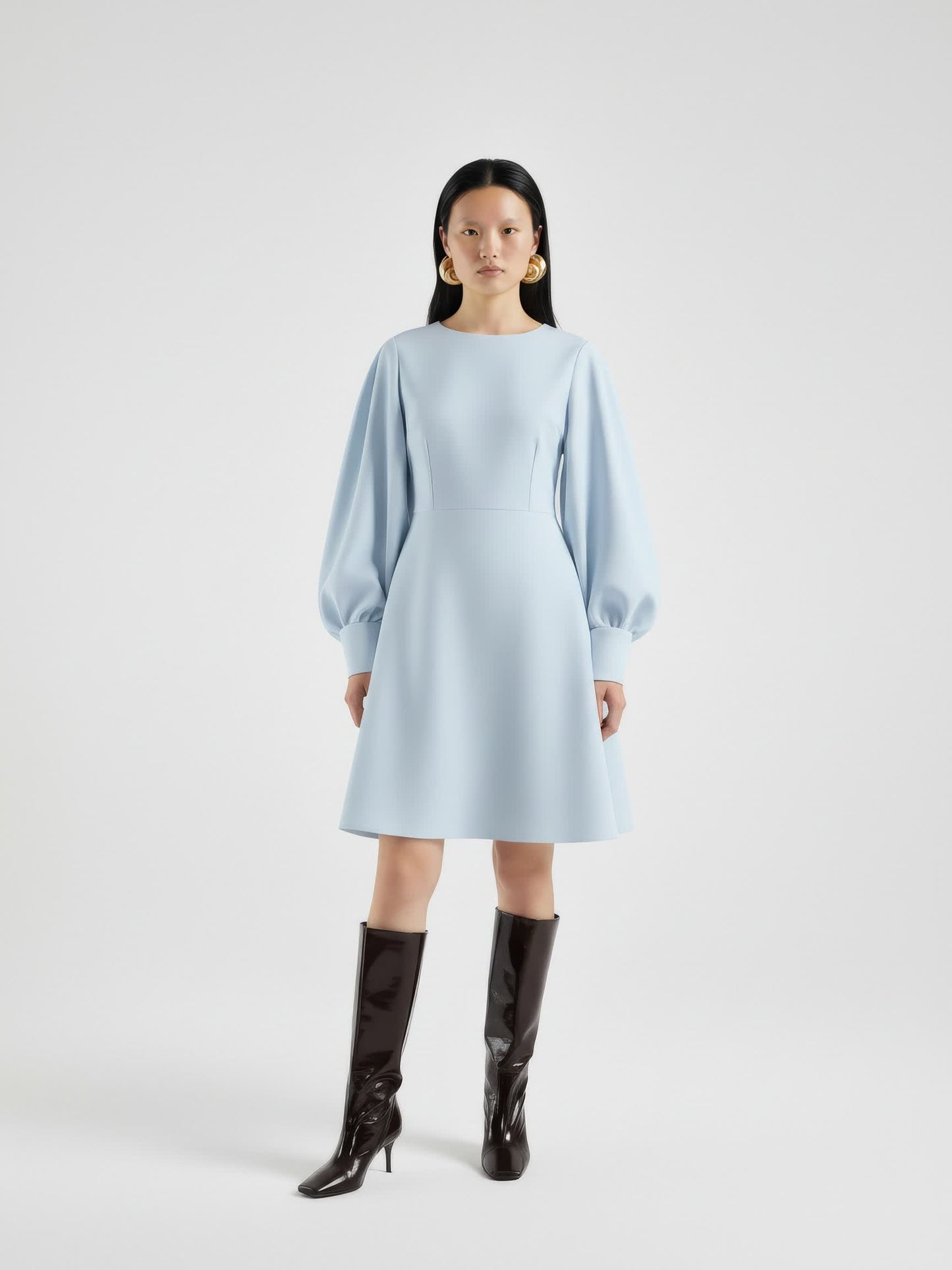 Sculpted Short Dress