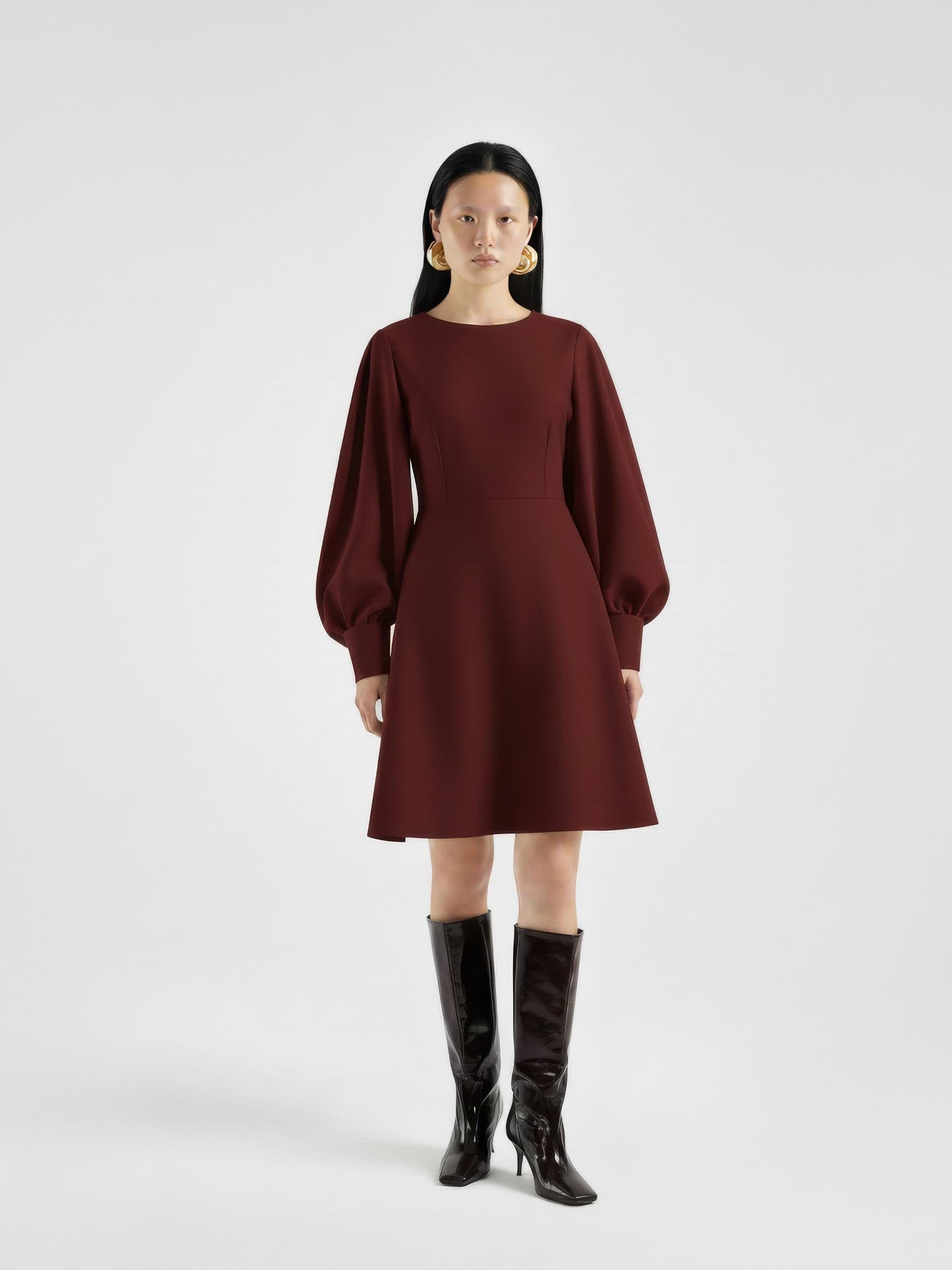 Sculpted Short Dress