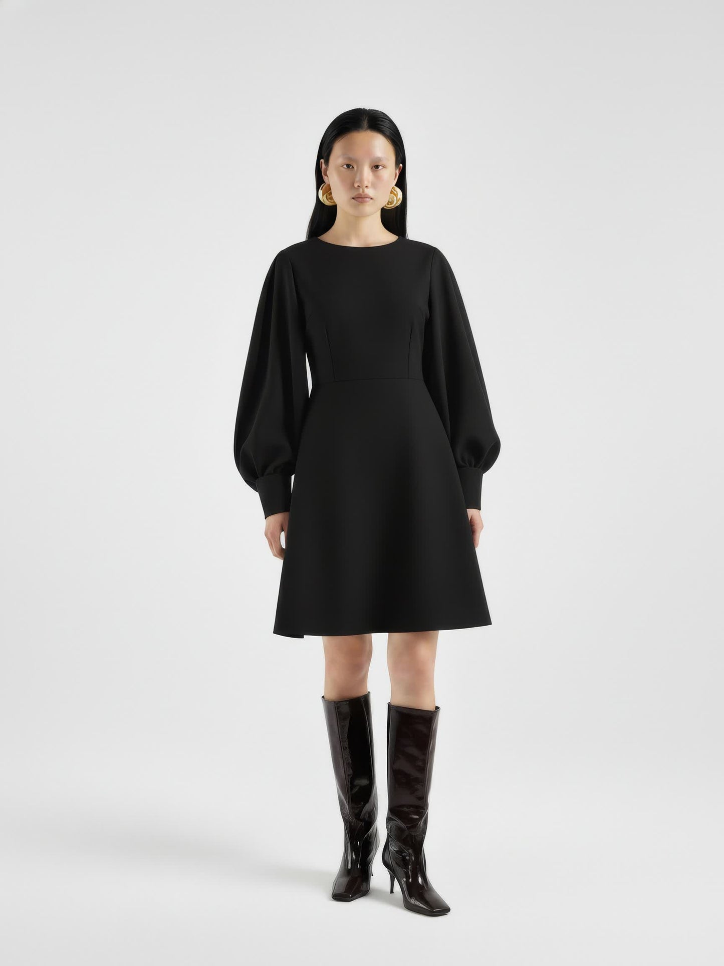 Sculpted Short Dress