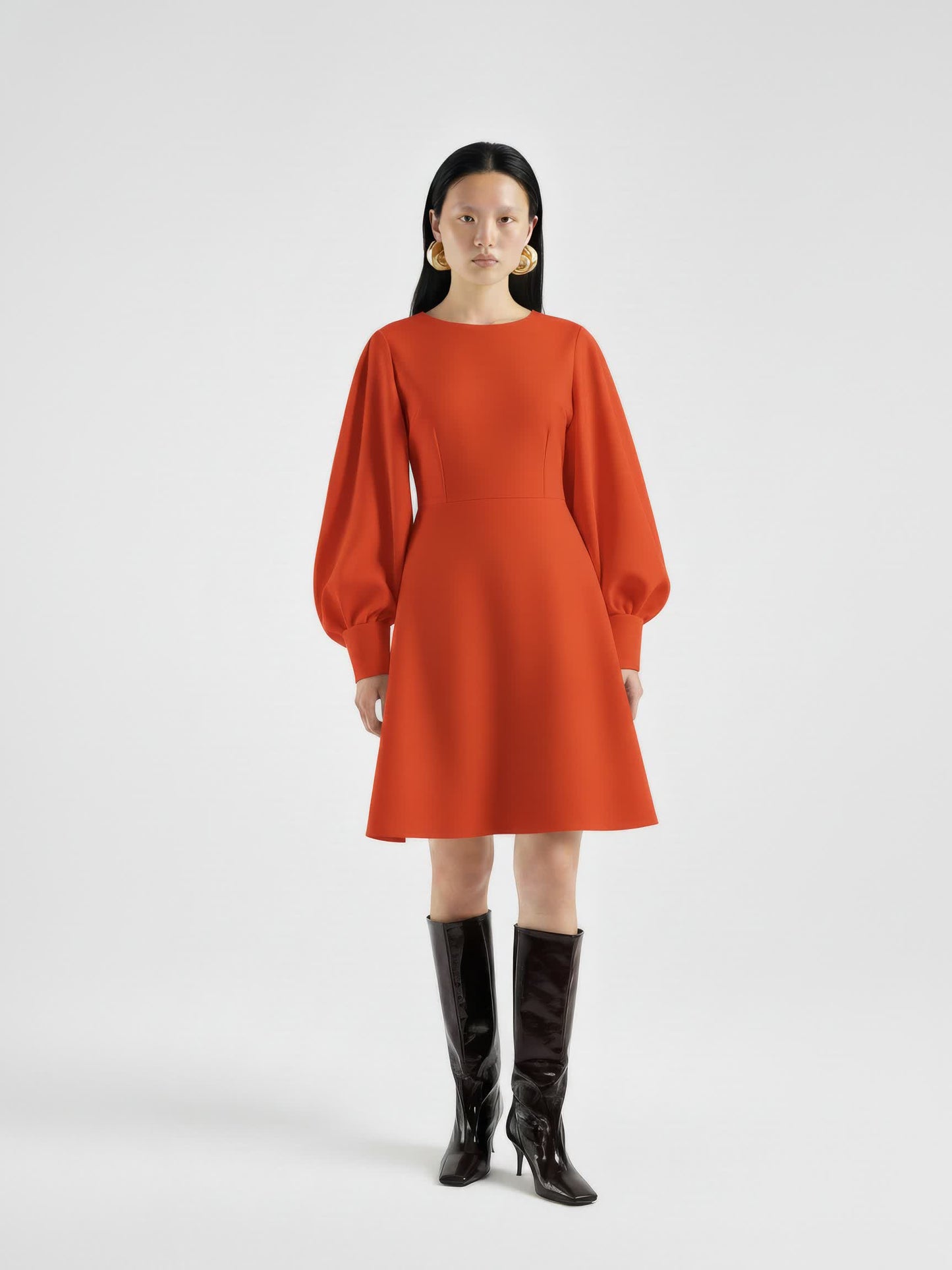 Sculpted Short Dress