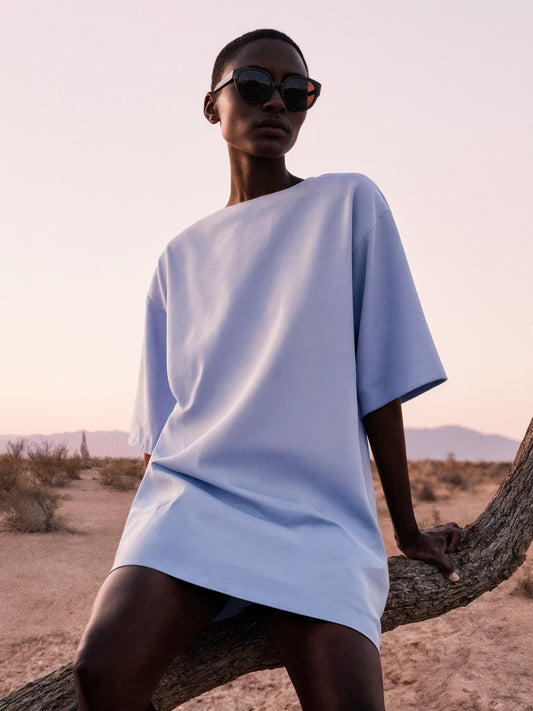 Short Sleeve Box Dress