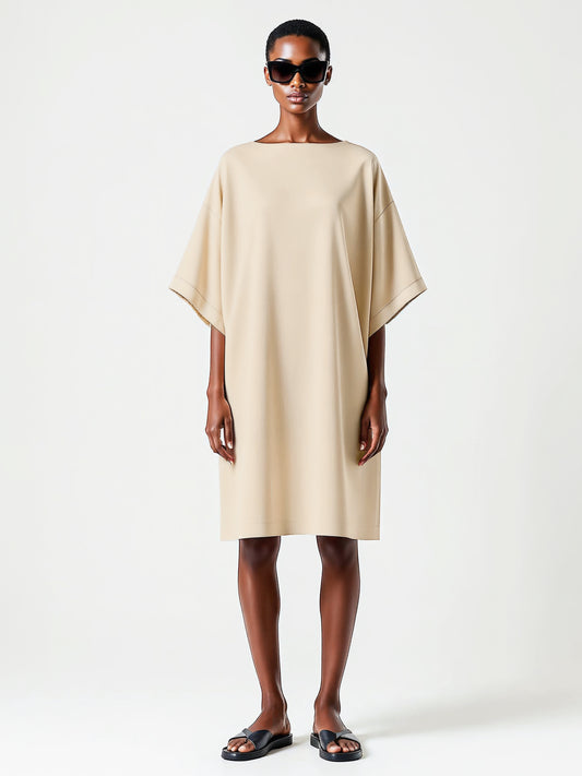 Short Sleeve Box Dress