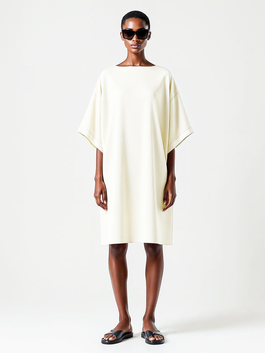 Short Sleeve Box Dress